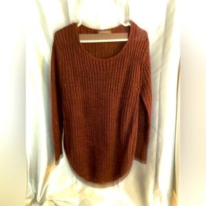 Suzy Shier size large, pullover sweater.